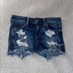 AMERICAN EAGLE ripped jean shorts